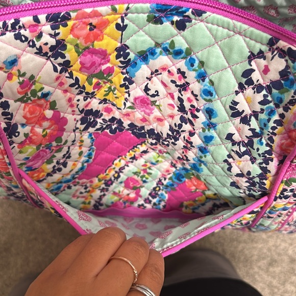 Vera Bradley Wildflower Paisley Miller Travel - Picture 7 of 7